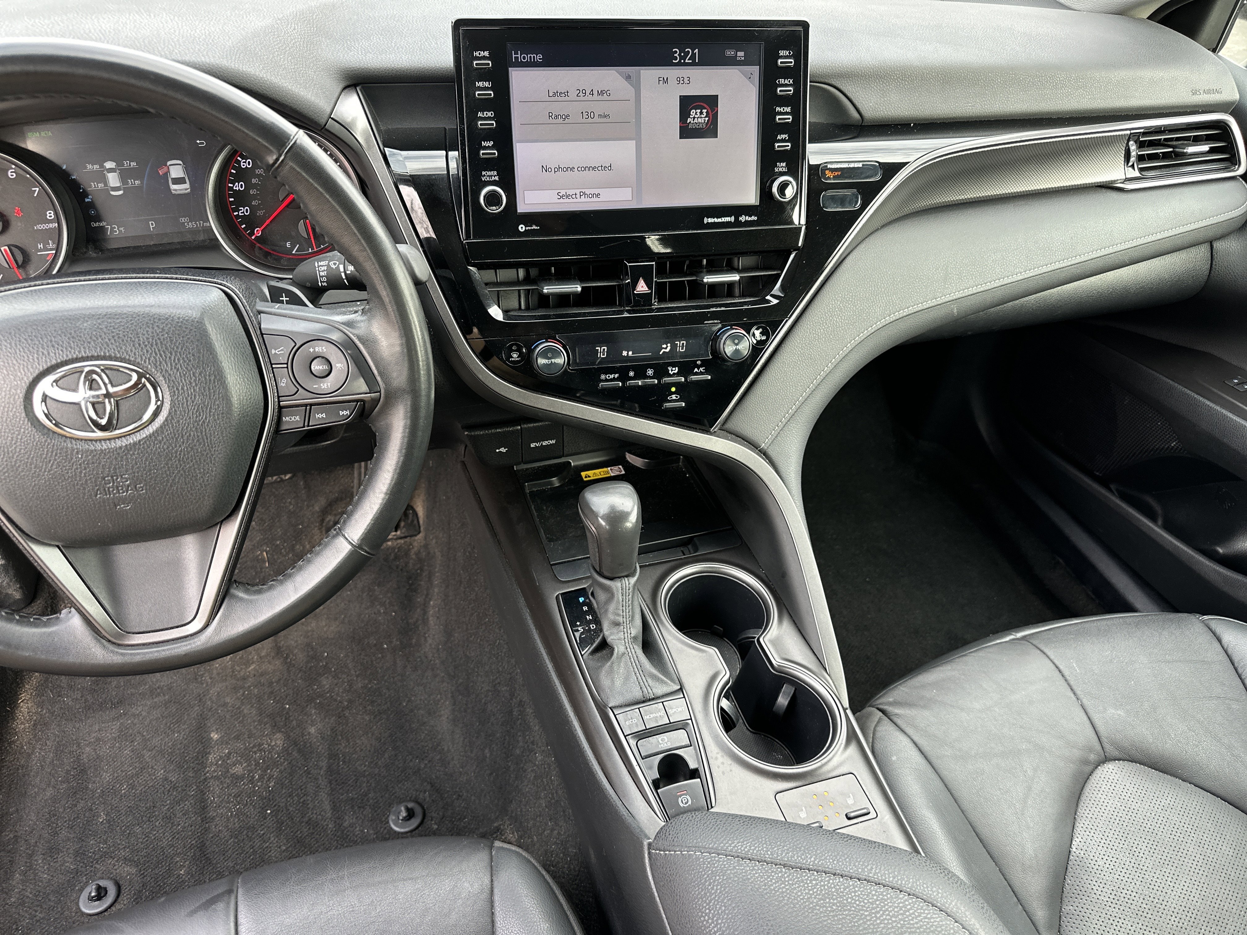 Used 2024 Black Toyota XSE image 24