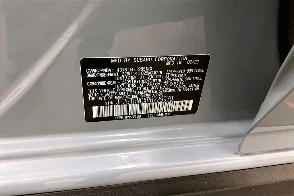 Used 2023 Gray Subaru Limited image 19