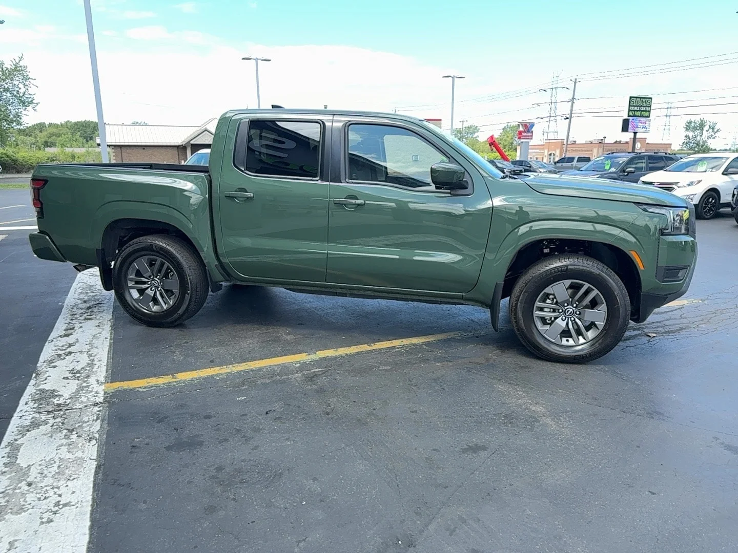Used 2025 Tactical Green Metallic Nissan SV image 8