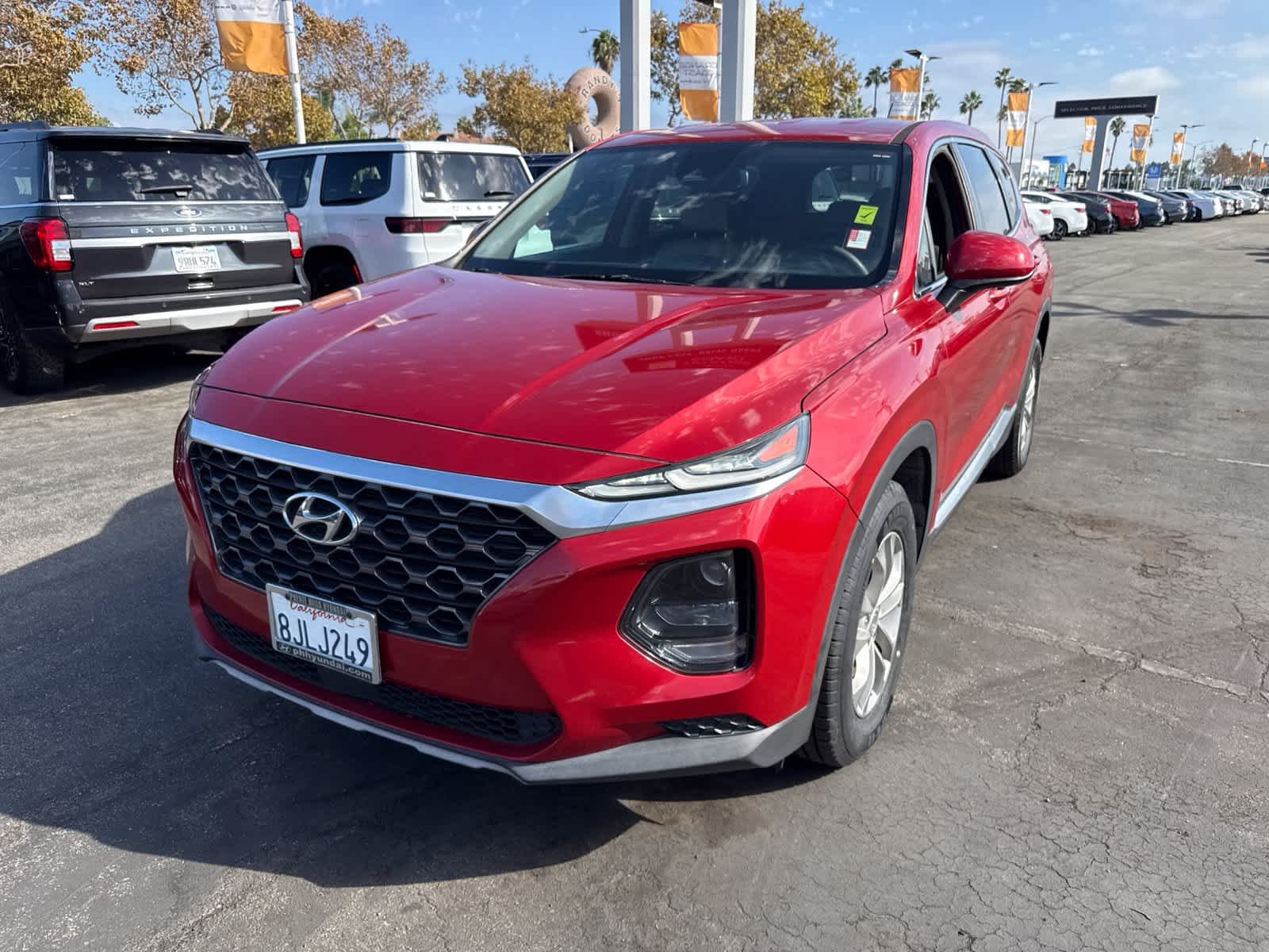 Used 2019 Hyundai Santa Fe SE with VIN 5NMS23AD6KH091428 for sale in Costa Mesa, CA