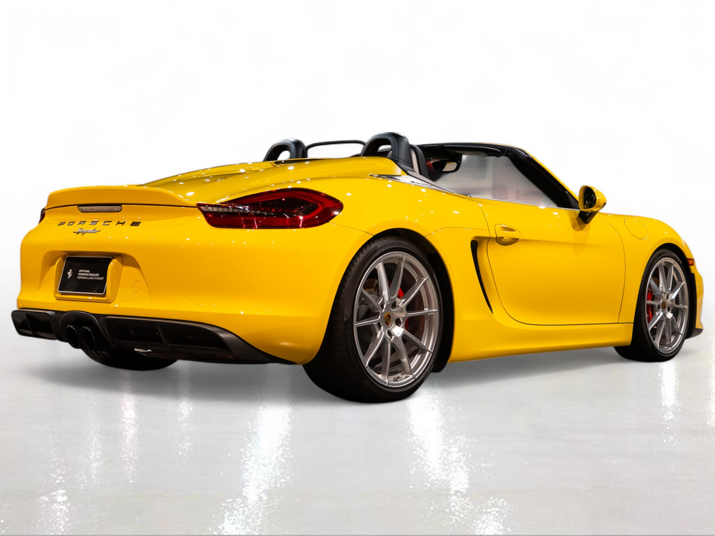 Used 2016 Racing Yellow Porsche Spyder image 10