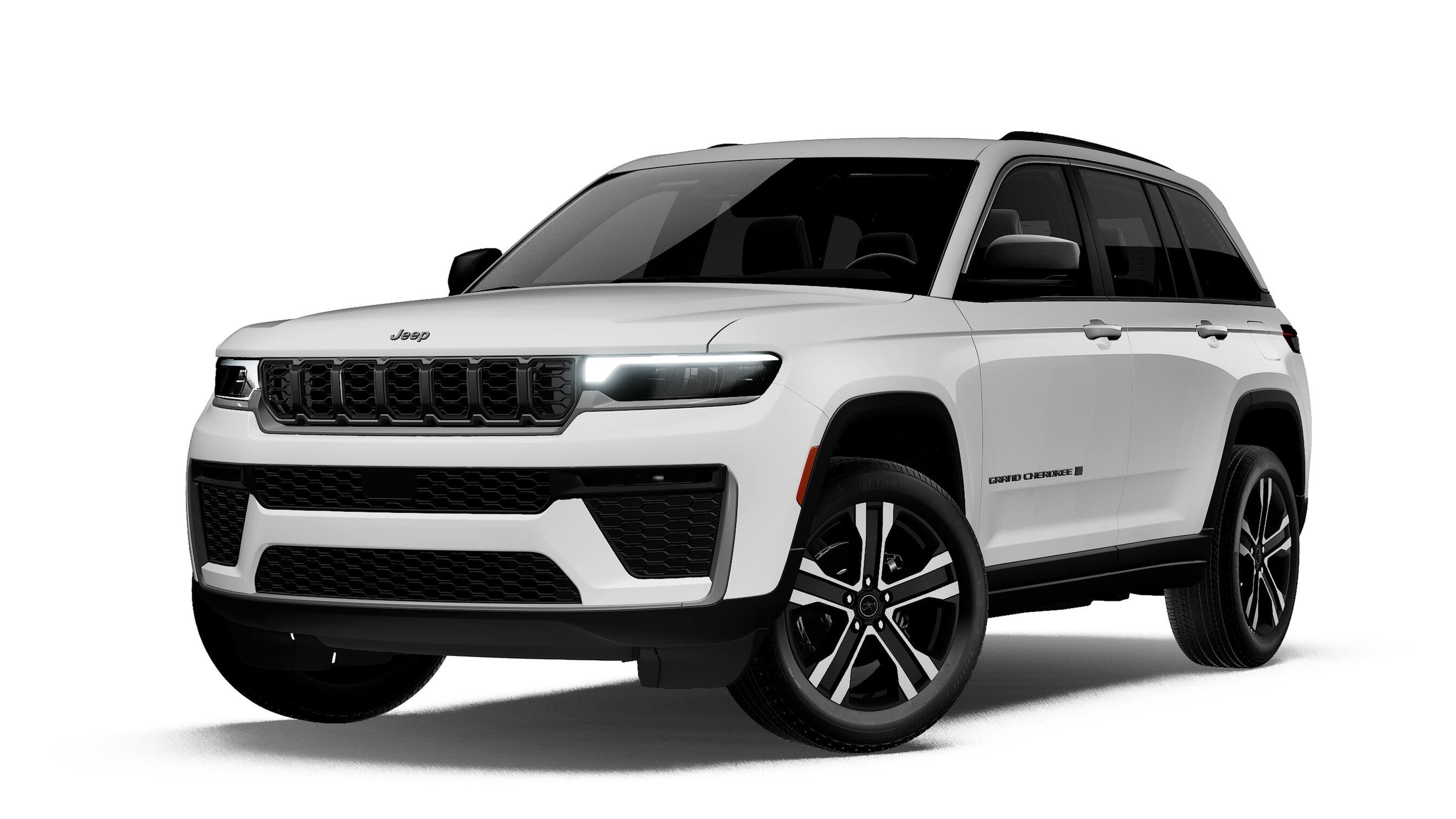 New 2027 Bright White Clear-Coat Paint Jeep Limited image 1