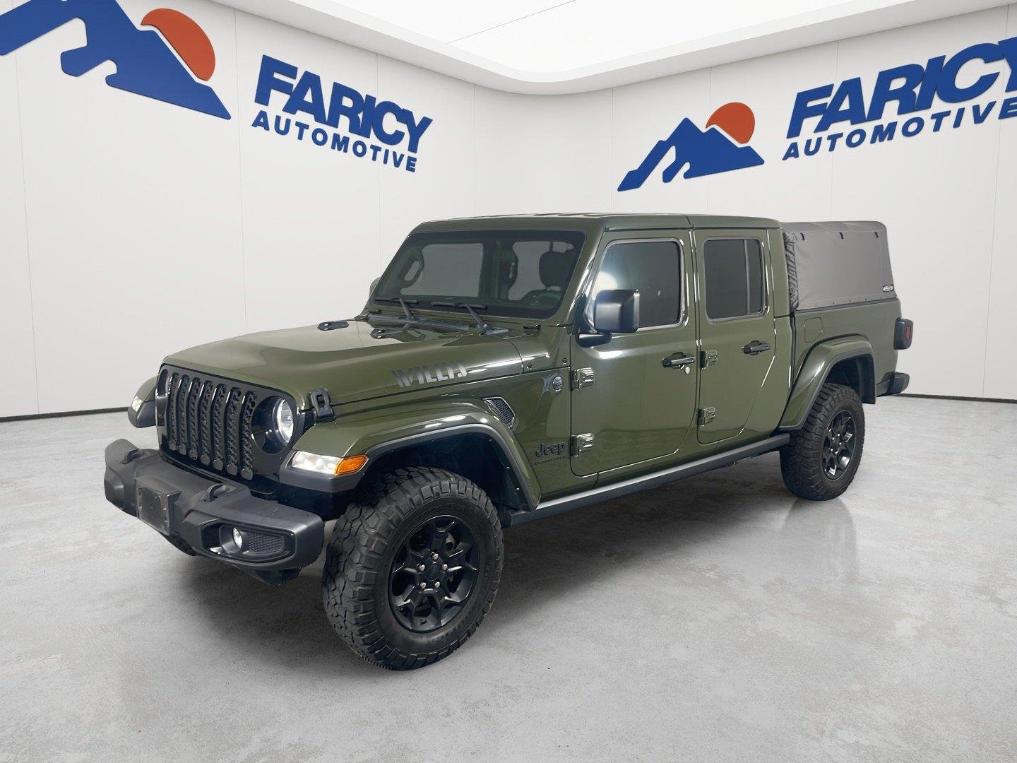 Used 2023 Sarge Green Clearcoat Jeep Willys image 1