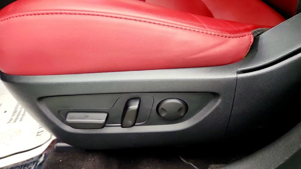 Used 2023 Polymetal Gray Metallic Mazda 2.5 S Carbon Edition AWD w/ Red Leather & Moonroof image 12