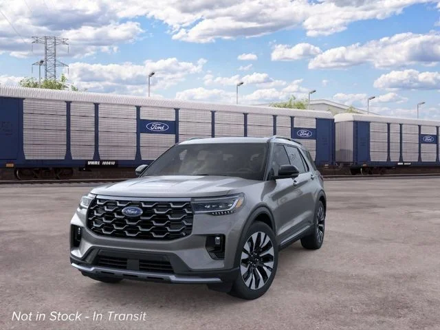 New 2026 Gray Metallic Ford Platinum image 2