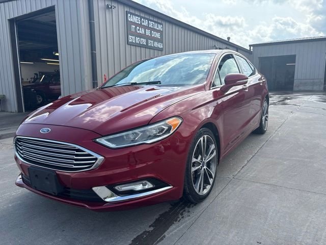Used 2017 Red Ford Titanium image 3