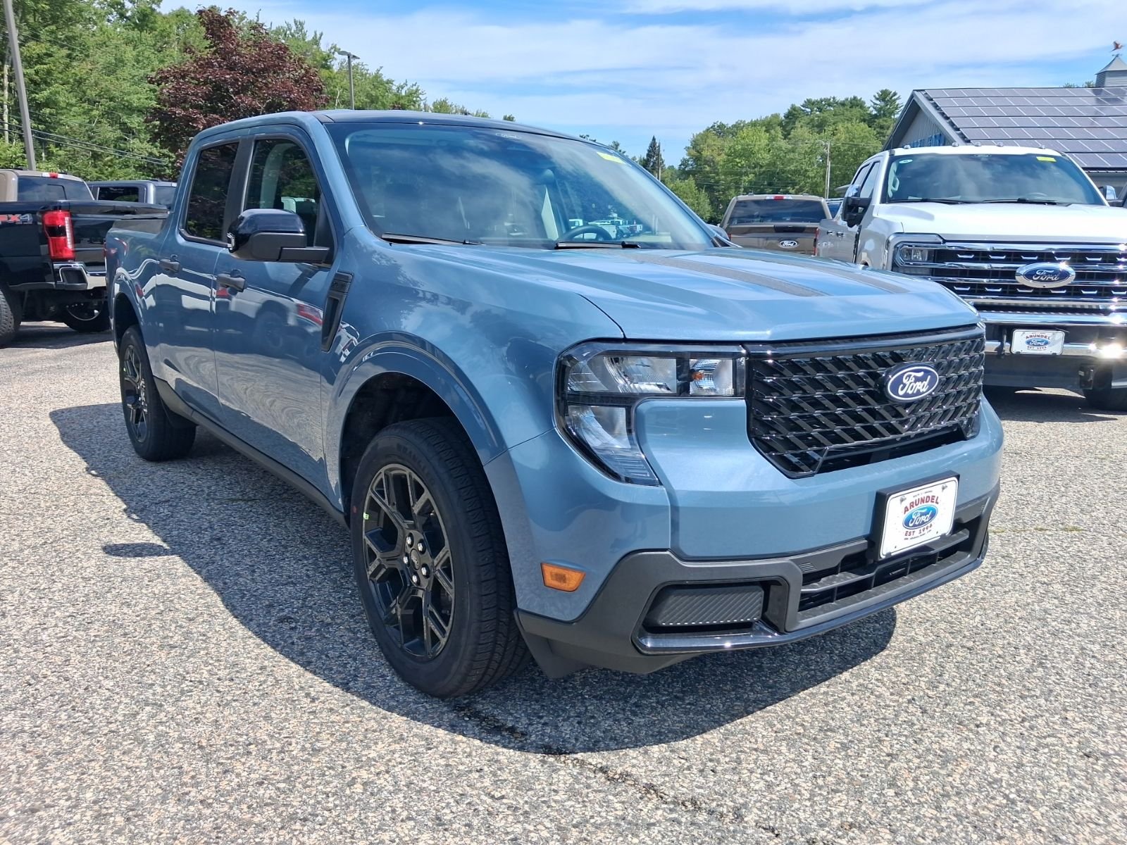 New 2026 Azure Gray Metallic Tri-Coat Ford XLT image 3
