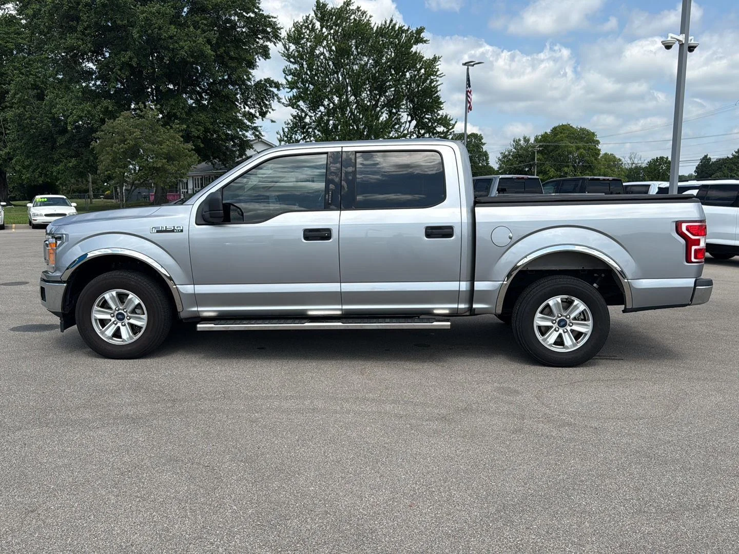 Used 2020 Iconic Silver Ford XLT image 7