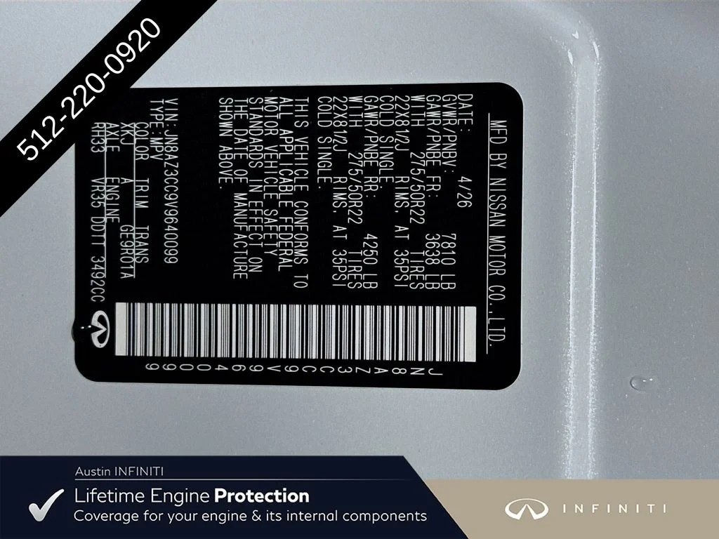 New 2027 White INFINITI AUTOGRAPH image 45