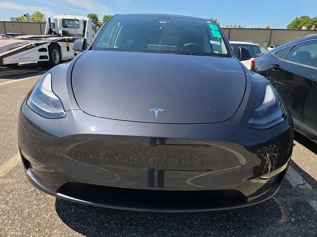 Used 2025 Tesla Model Y Long Range with VIN 7SAYGAEE2SF233992 for sale in Bedford, OH