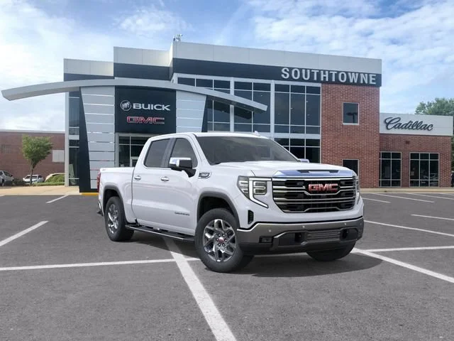 New 2026 Summit White GMC SLT image 1