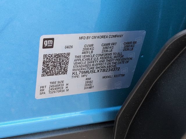 New 2026 Marina Blue Metallic Chevrolet RS image 35