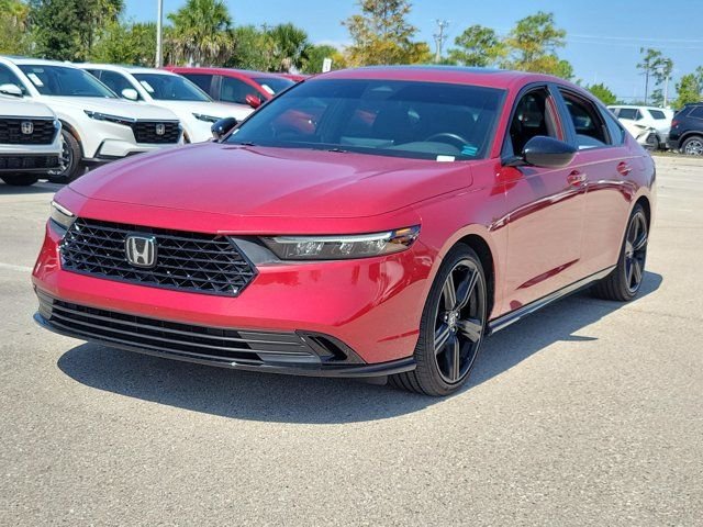 Used 2024 Radiant Red Metallic Honda Sport-L image 3