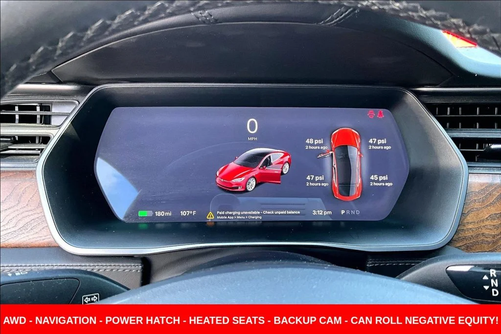 Used 2018 Red Tesla 100D image 15
