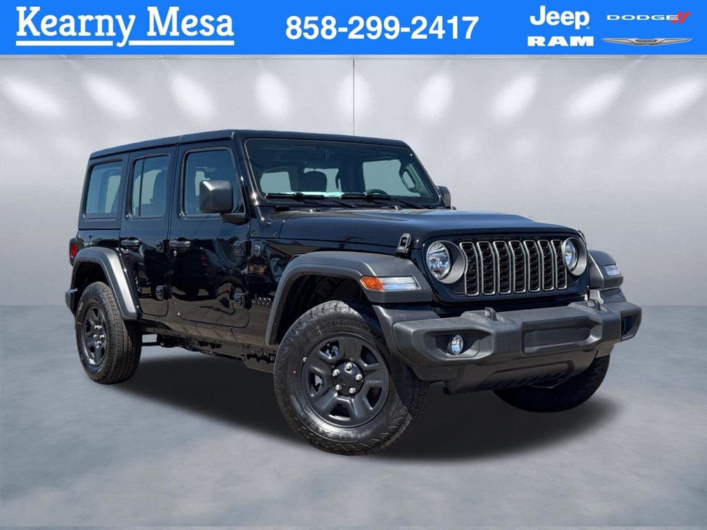 New 2026 Black Clear-Coat Exterior Paint Jeep Sport image 1
