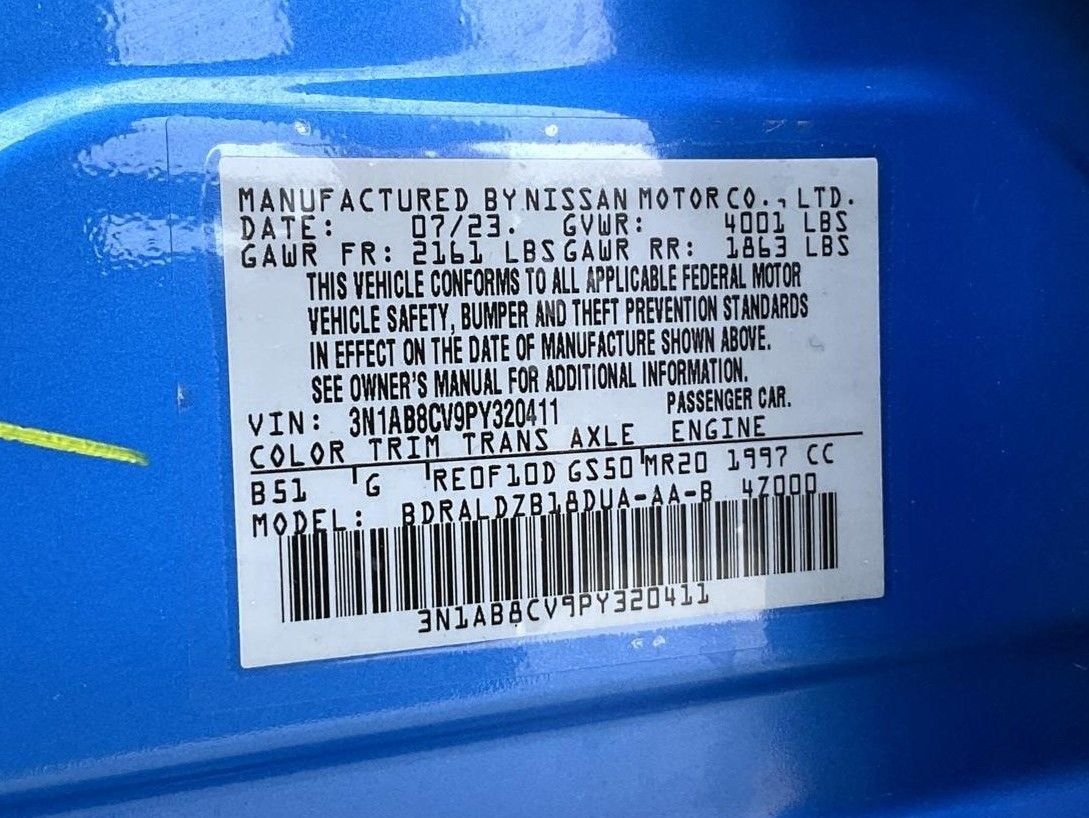 Used 2023 Blue Nissan SV image 26