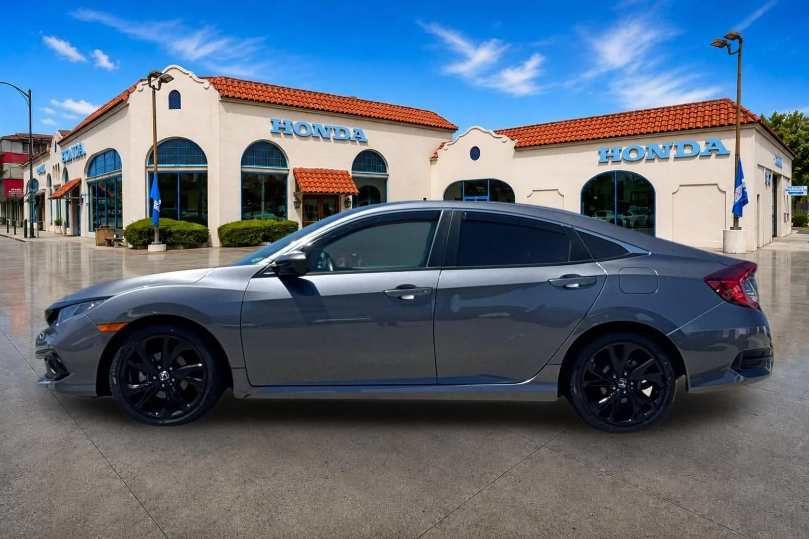 Certified Used 2021 Modern Steel Metallic Honda Sport image 47