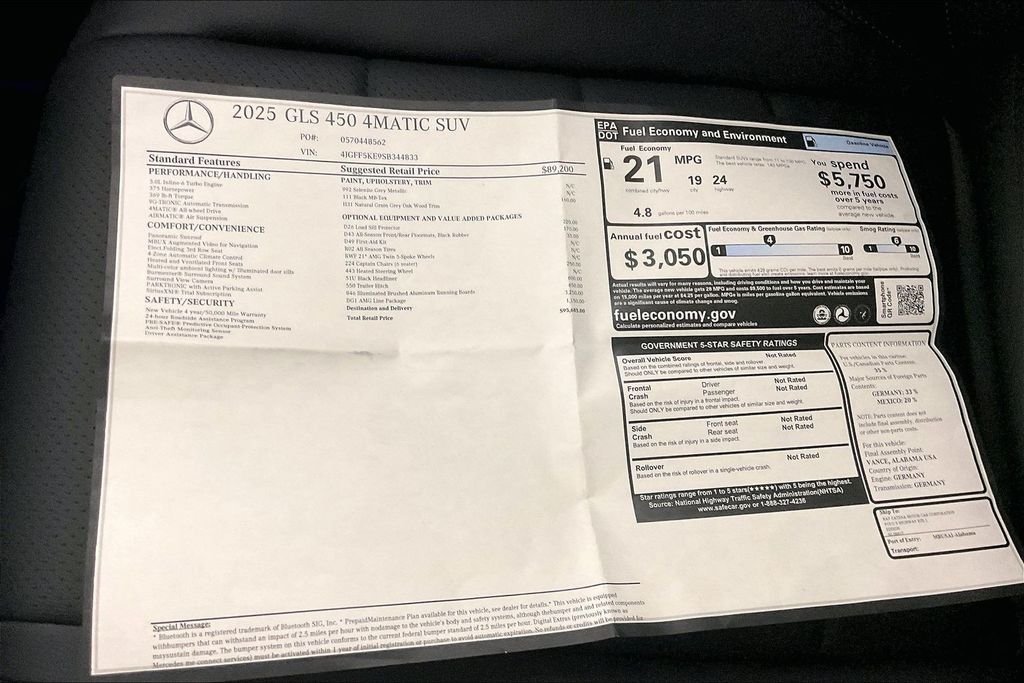 2025 Mercedes-Benz GLS Base - Photo 22