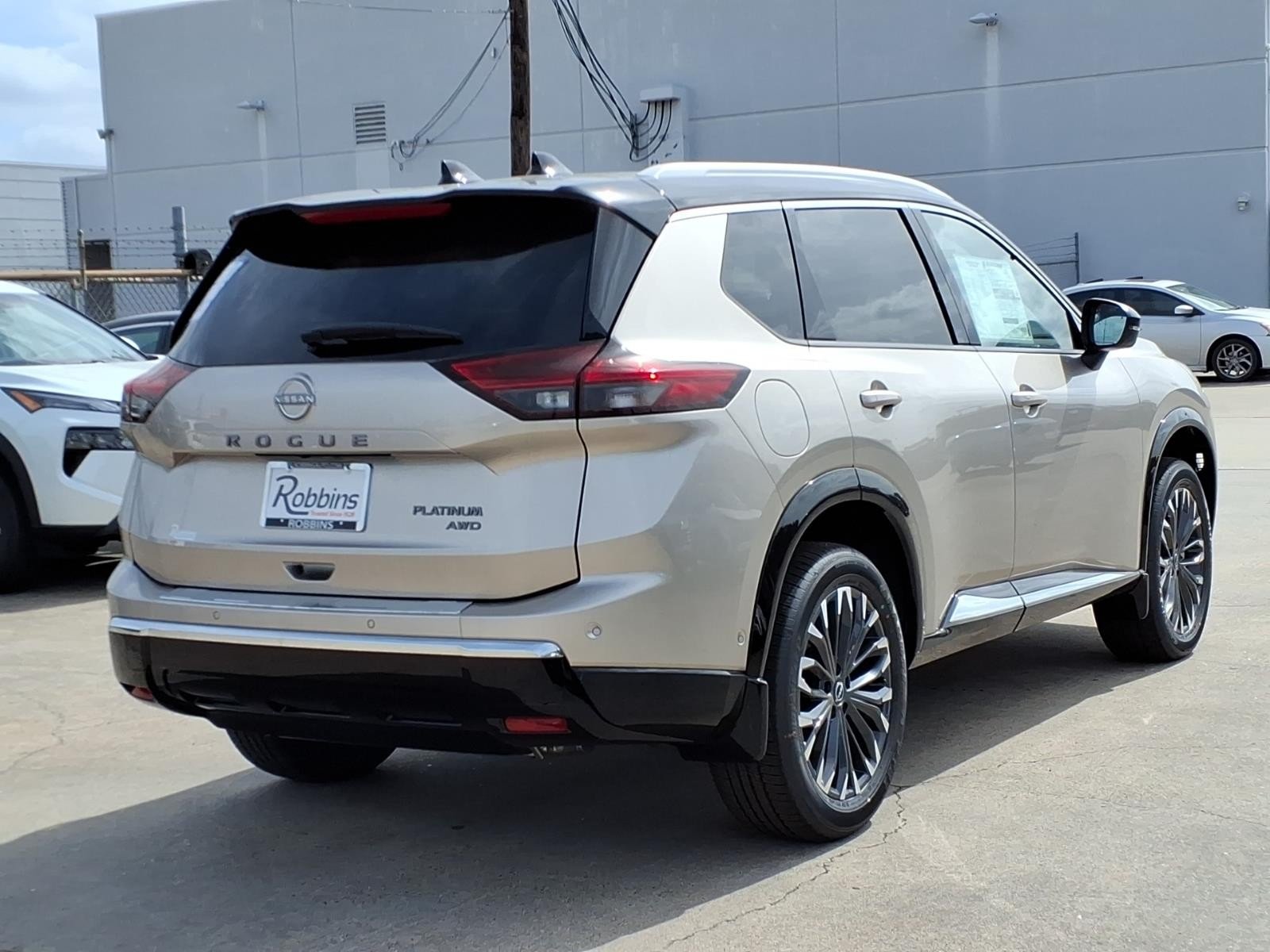 2026 Nissan Rogue Platinum Silver at Robbins Nissan