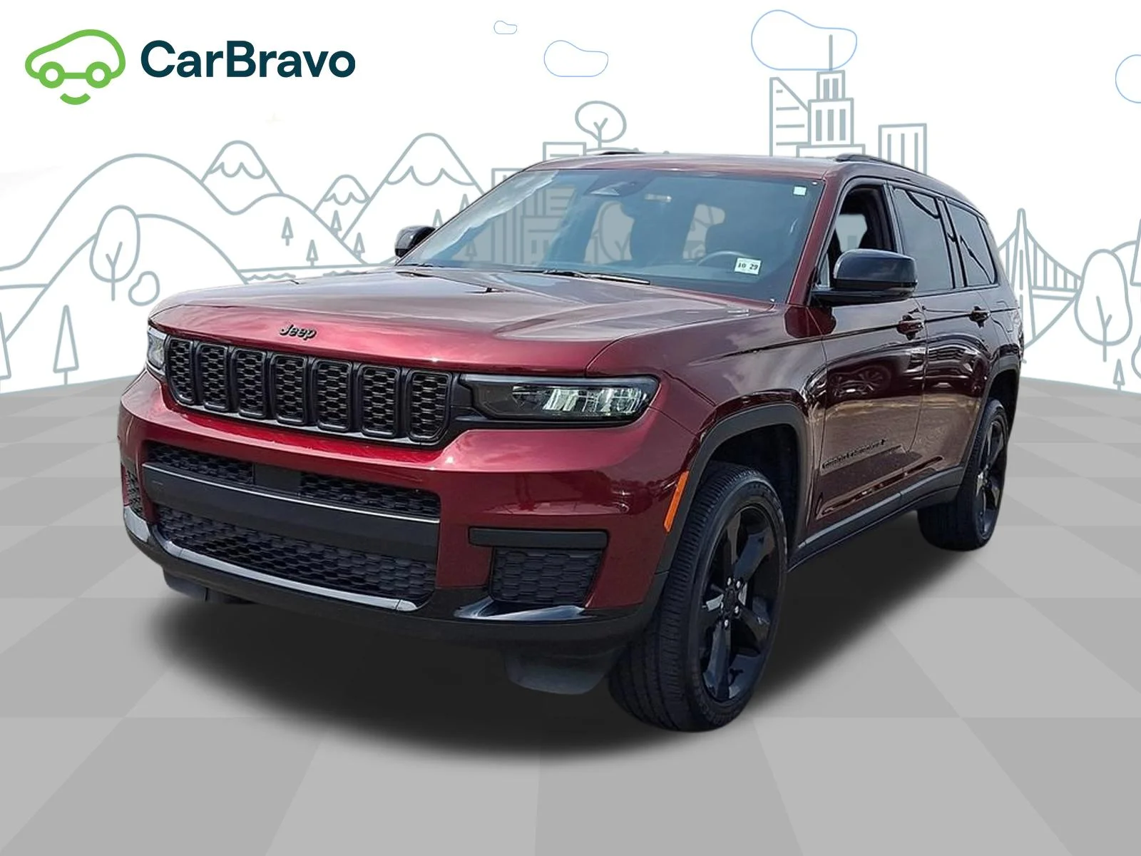 Used 2024 Red Jeep Altitude X 4x4 image 33