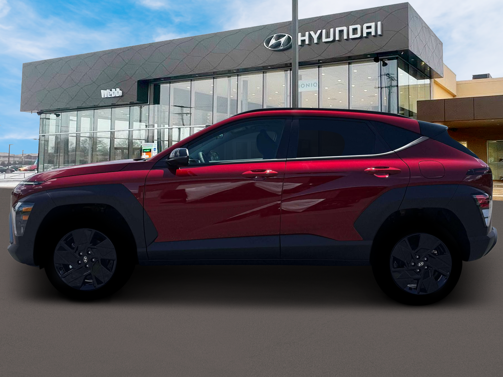 New 2026 Red Hyundai SEL Sport AWD image 3