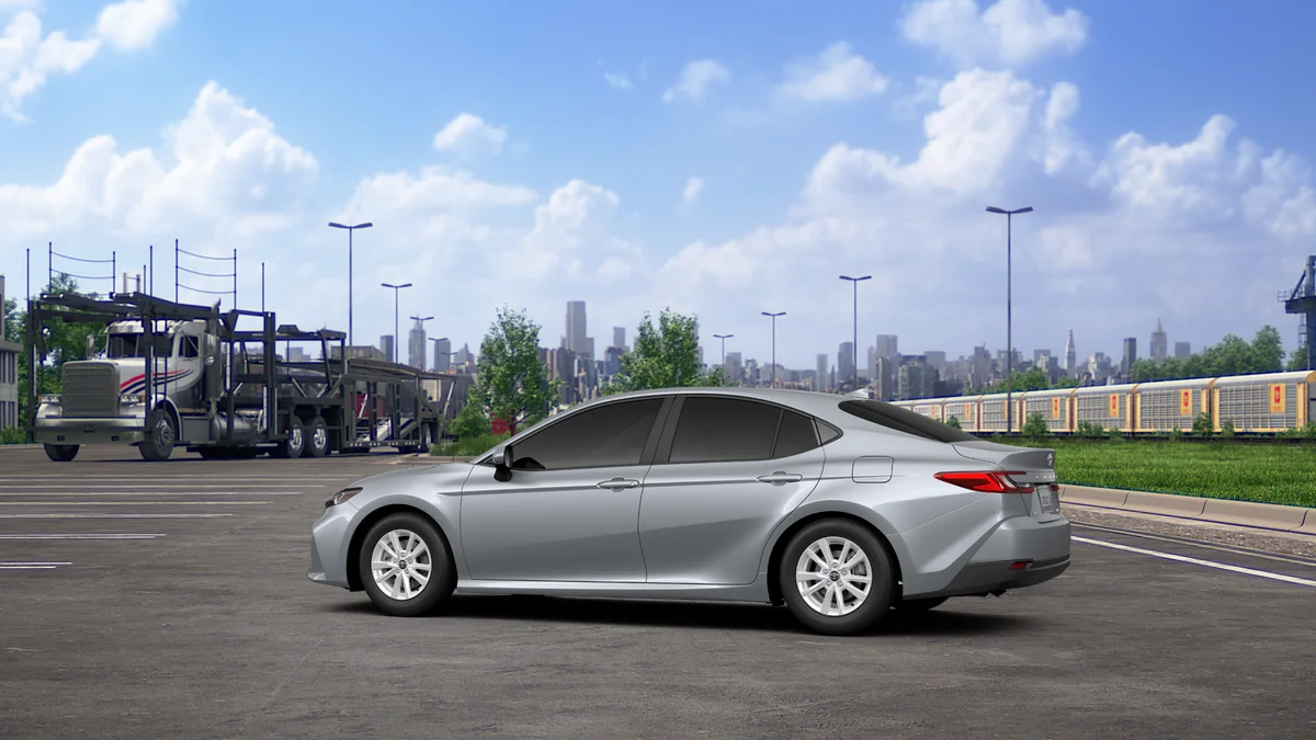 New 2027 Celestial Silver Metallic Toyota LE image 5