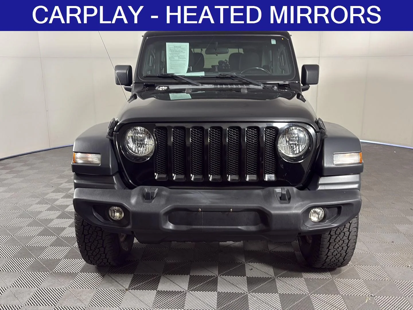 Used 2020 Black Clearcoat Jeep Sport S image 4