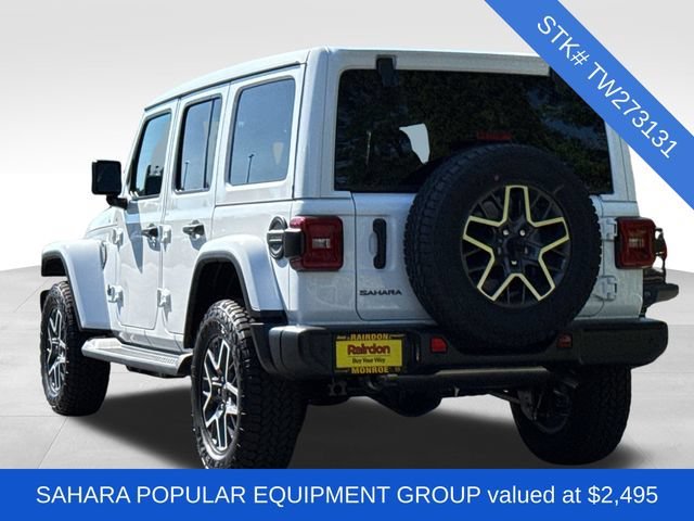New 2026 Bright White Clear-Coat Exterior Paint Jeep Sahara image 4
