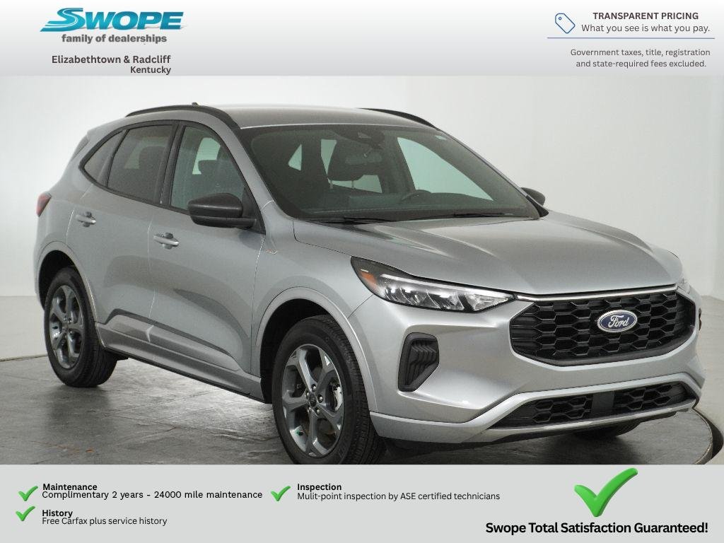 Used 2024 Iconic Silver Metallic Ford ST-Line image 1