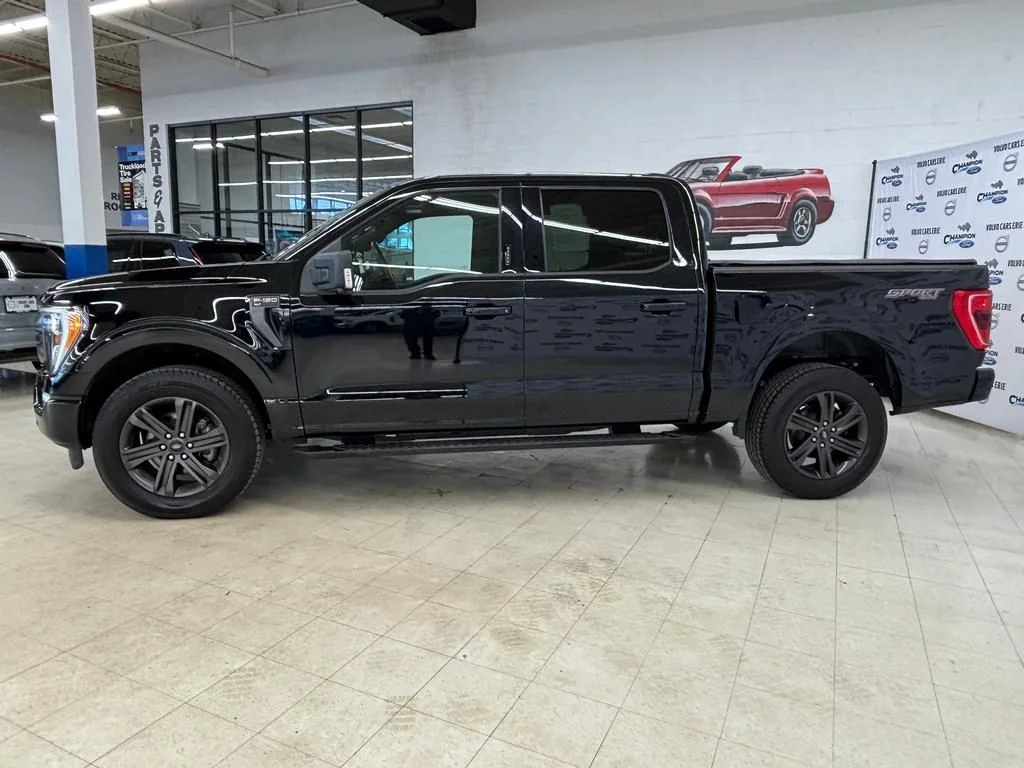 Certified Used 2023 Black Metallic Ford XLT image 4