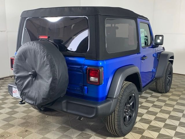Used 2024 Blue Jeep Sport image 16