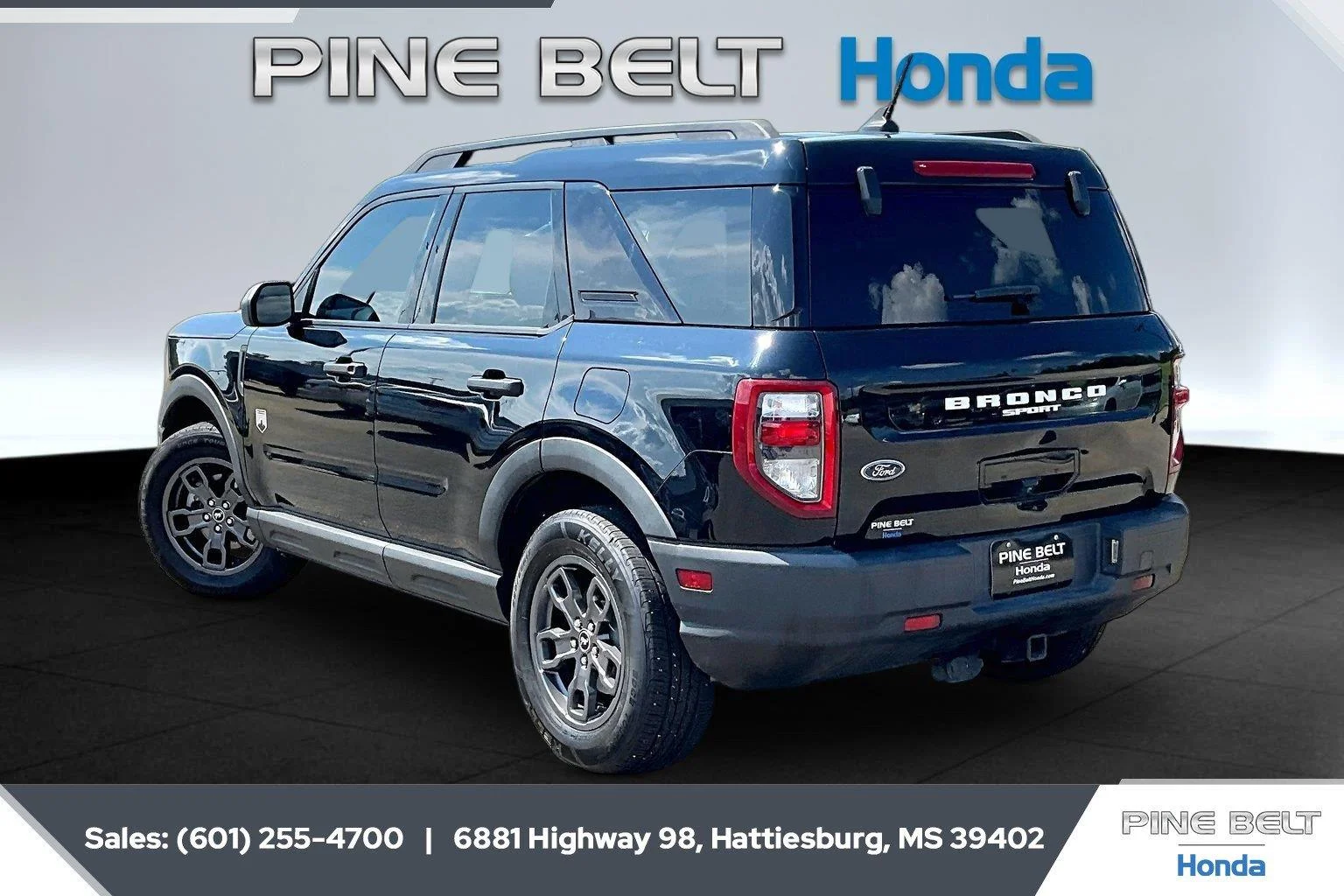 Used 2021 Shadow Black Ford Big Bend image 2