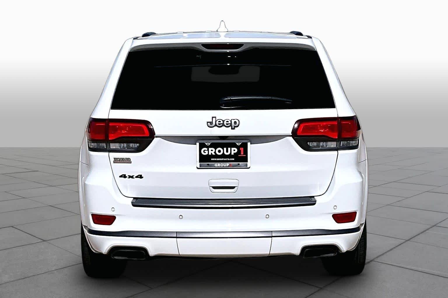 Used 2020 Bright White Clearcoat Jeep High Altitude image 5