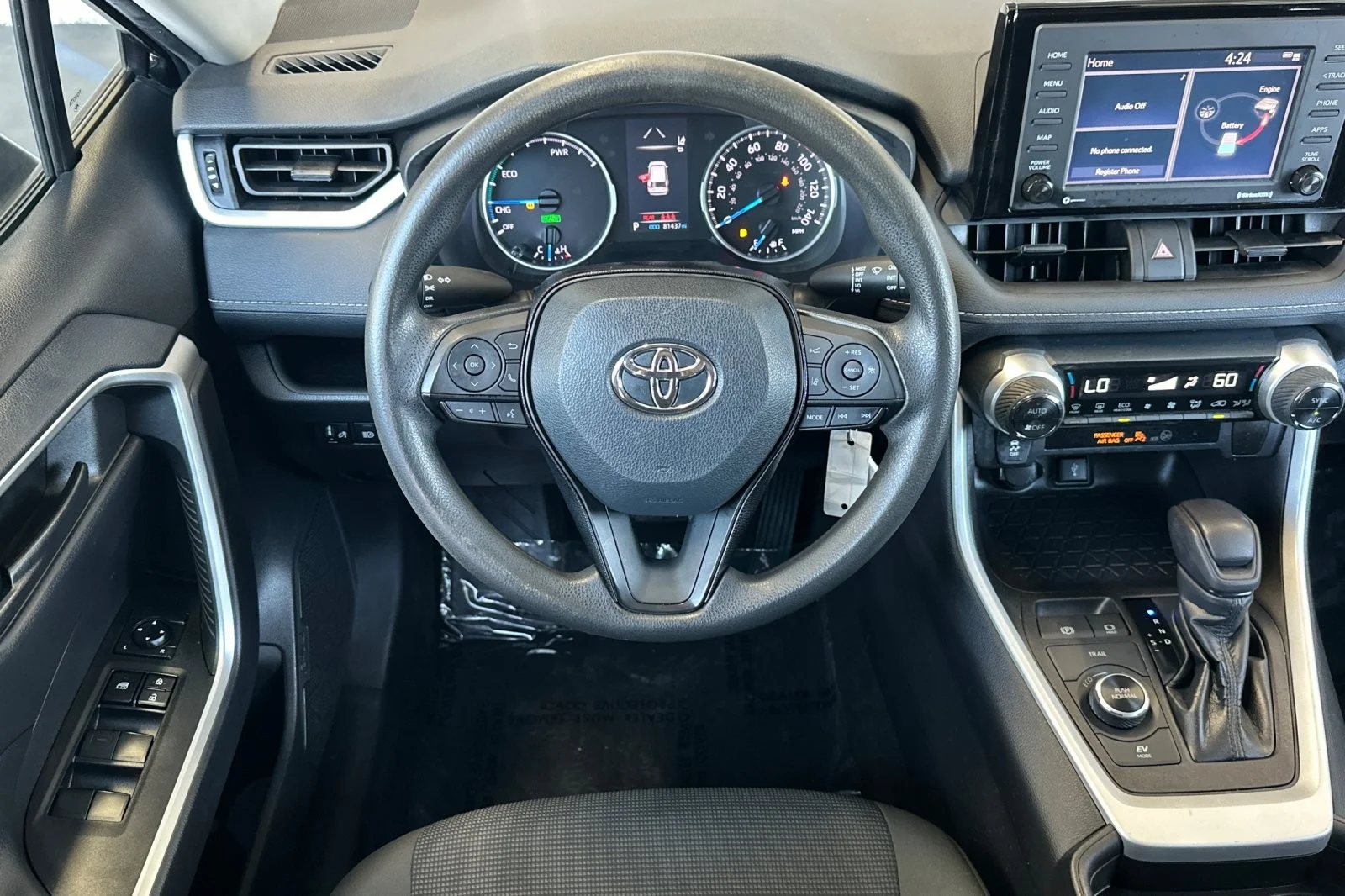 Used 2021 MIDNIGHT BLACK Toyota Hybrid LE image 13