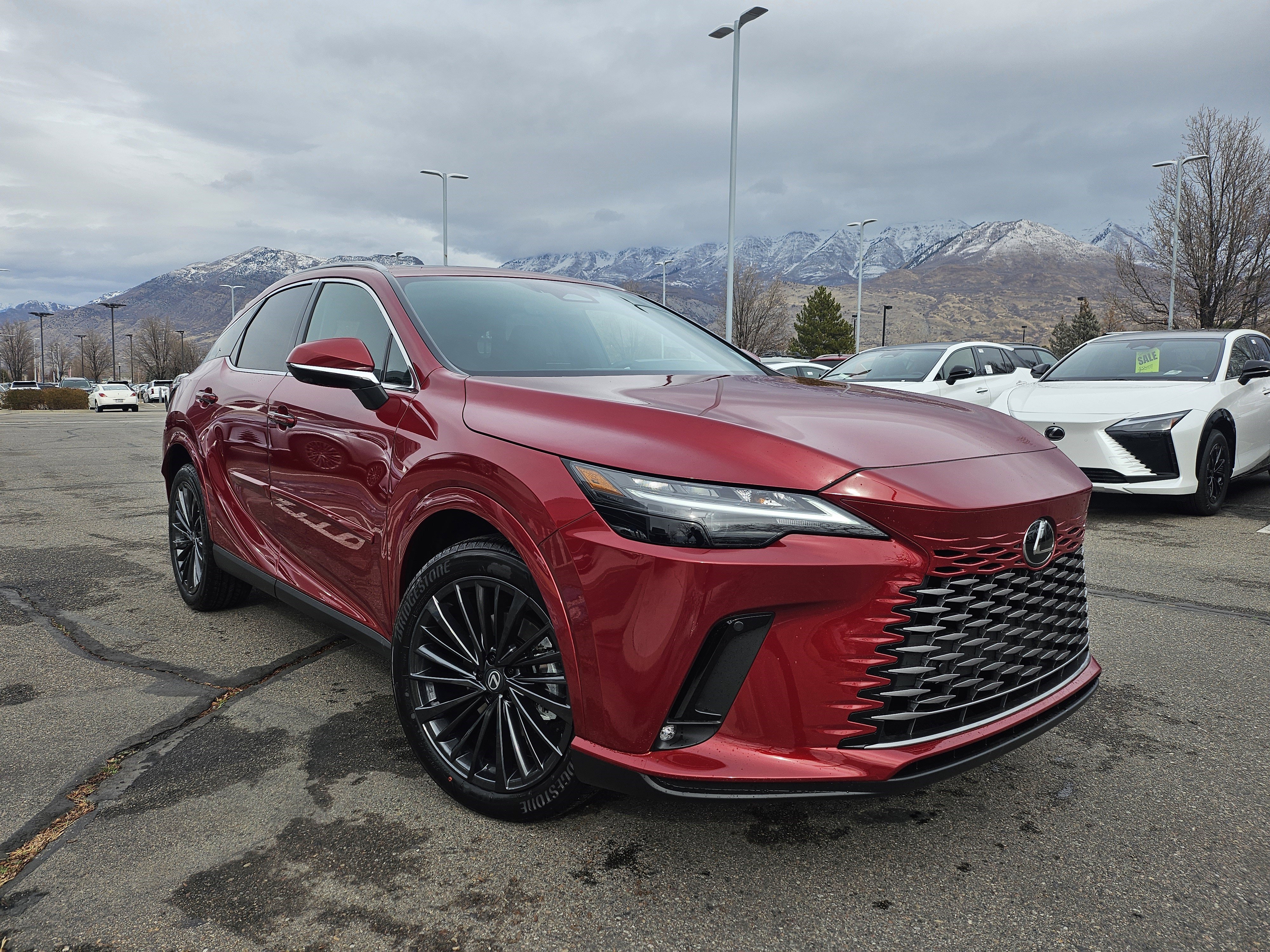 New 2026 Matador Red Mica Lexus 350 Premium image 3