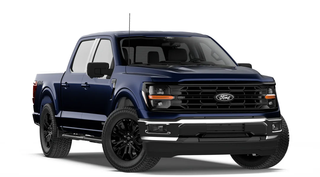 New 2026 ANTIMATTER BLUE METALLIC Ford XLT image 3