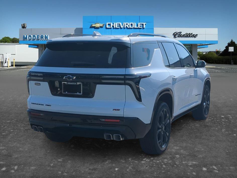 New 2027 Polar White Tricoat Chevrolet RS image 4