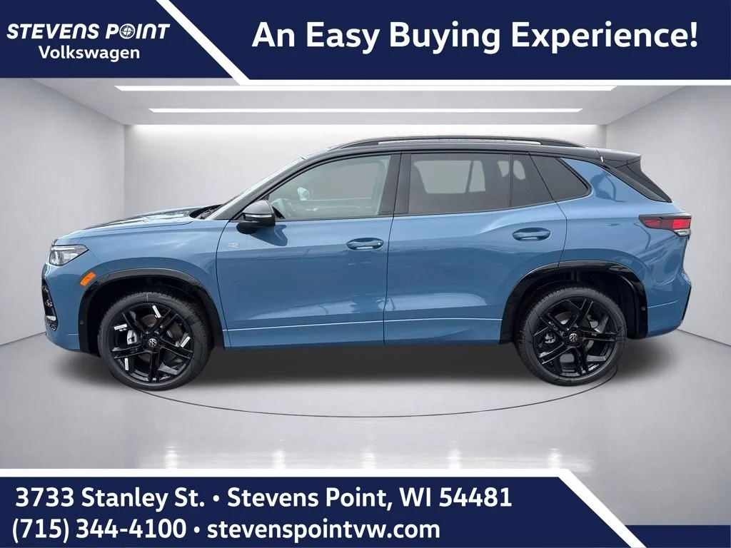 New 2026 Monterey Blue with Deep Black Roof Volkswagen 2.0T SE R-Line Black image 2