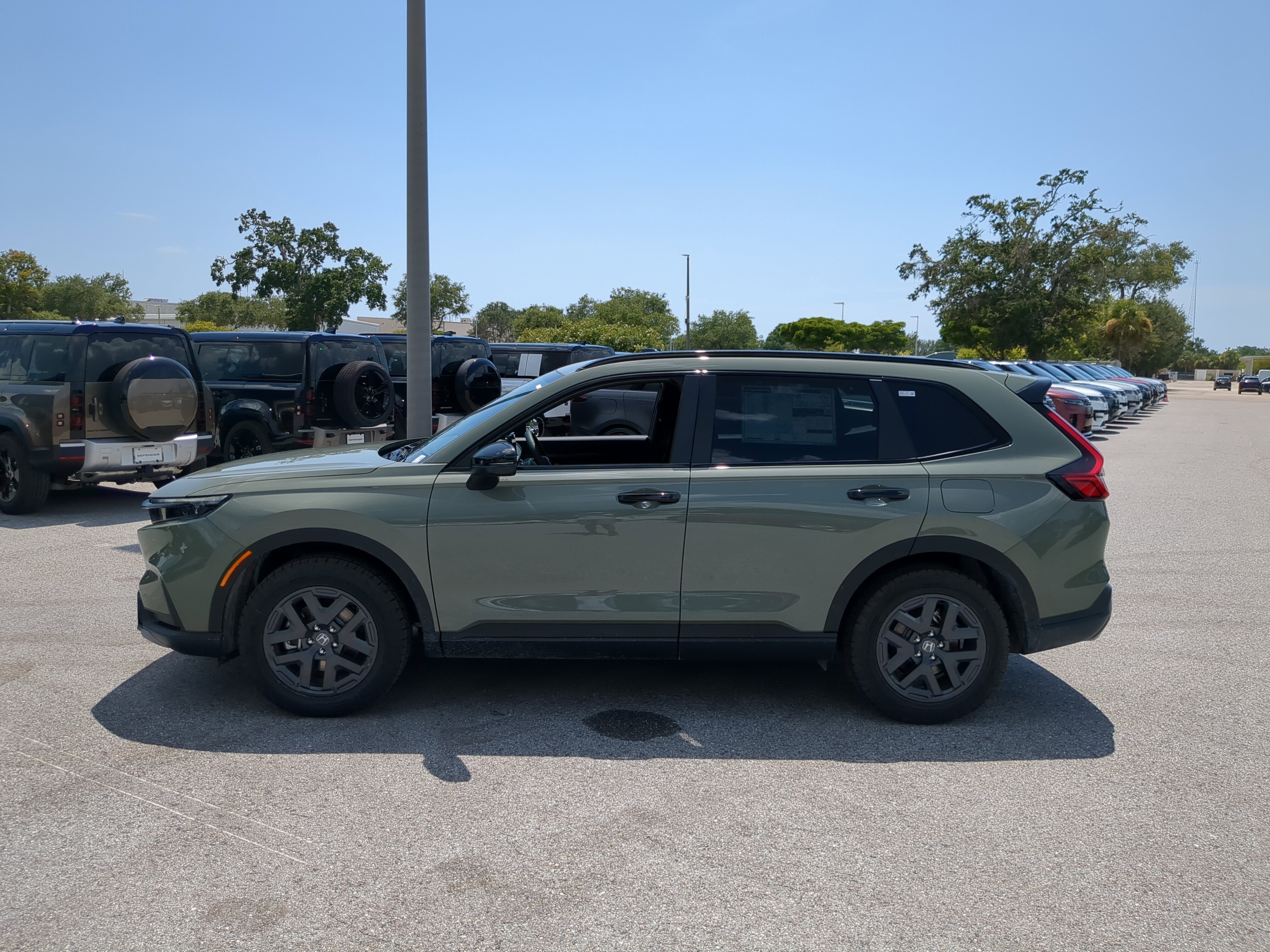 New 2026 Ash Green Metallic Honda TrailSport image 9