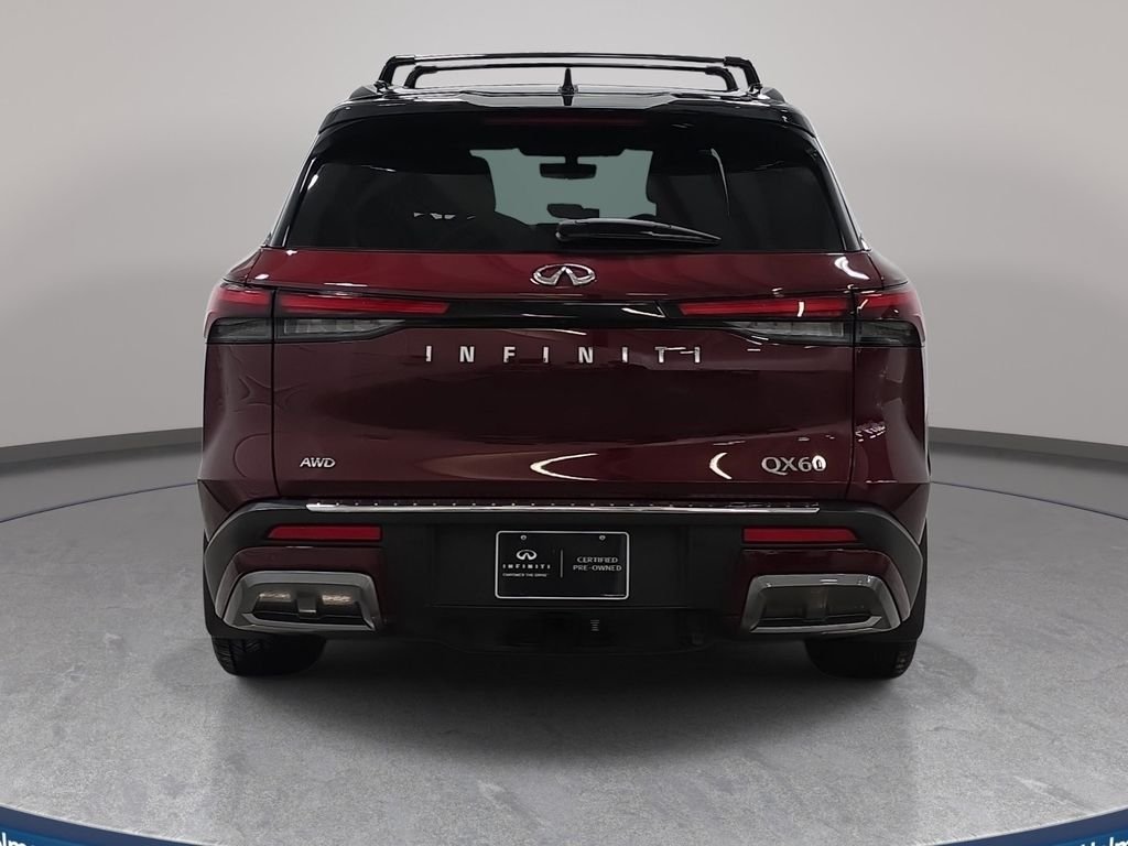 Used 2023 Deep Bordeaux/Black Obsidian INFINITI Autograph image 7