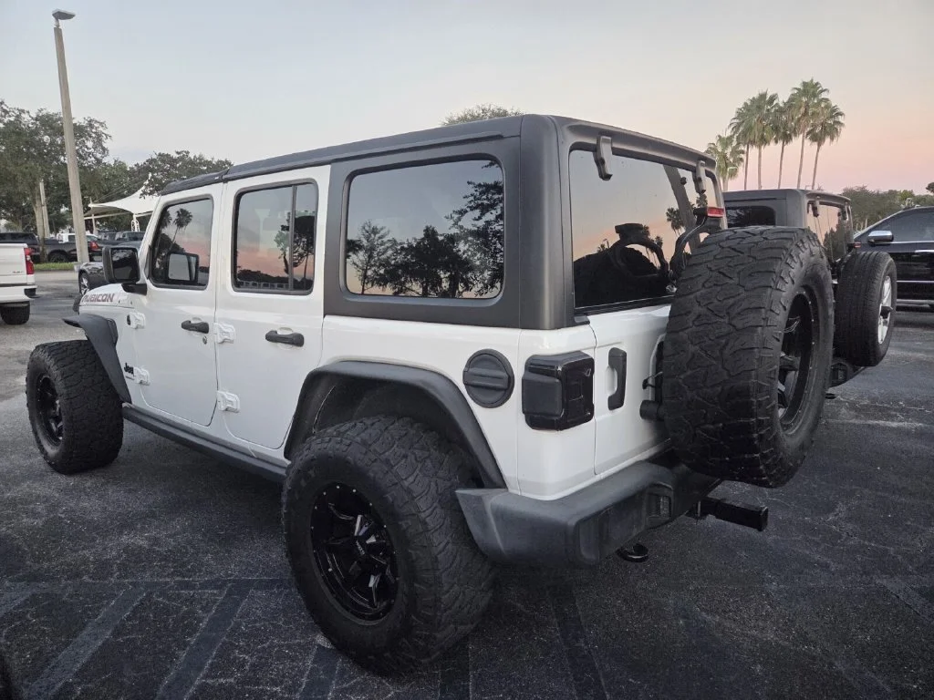Used 2023 Bright White Clearcoat Jeep Willys image 4