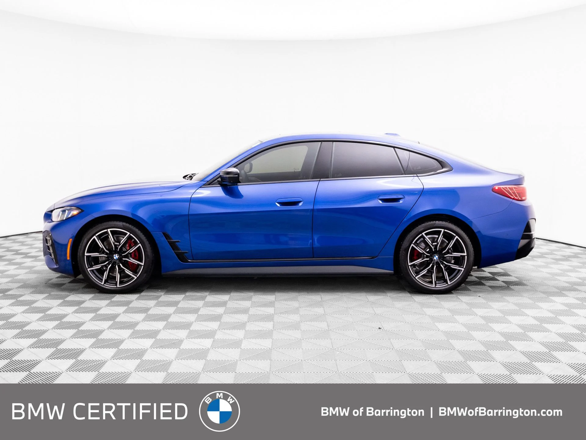 Certified 2025 BMW i4 M50 with VIN WBY33HD06SFT95796 for sale in Barrington, IL
