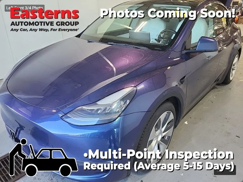 Used 2021 Blue Tesla Long Range image 1