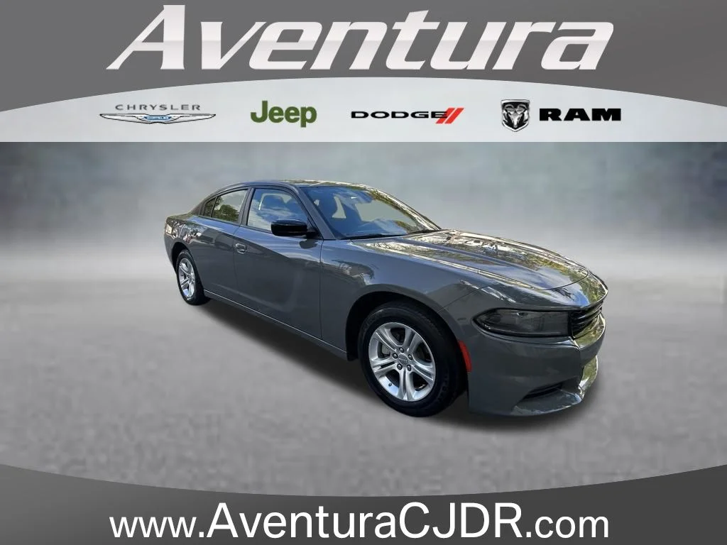 Certified Used 2023 Gray Dodge SXT image 1