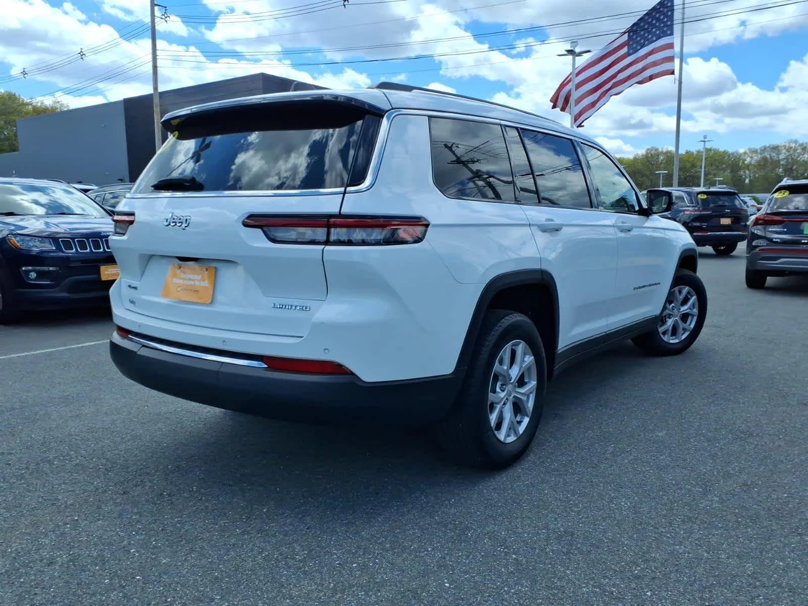 Certified Used 2023 Bright White Clearcoat Jeep Limited image 7