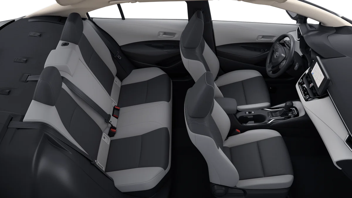 New 2026 Classic Silver Metallic Toyota Hybrid LE image 33