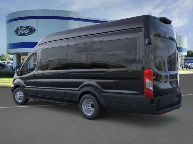 New 2026 Agate Black Metallic Ford Passenger Van XLT image 4