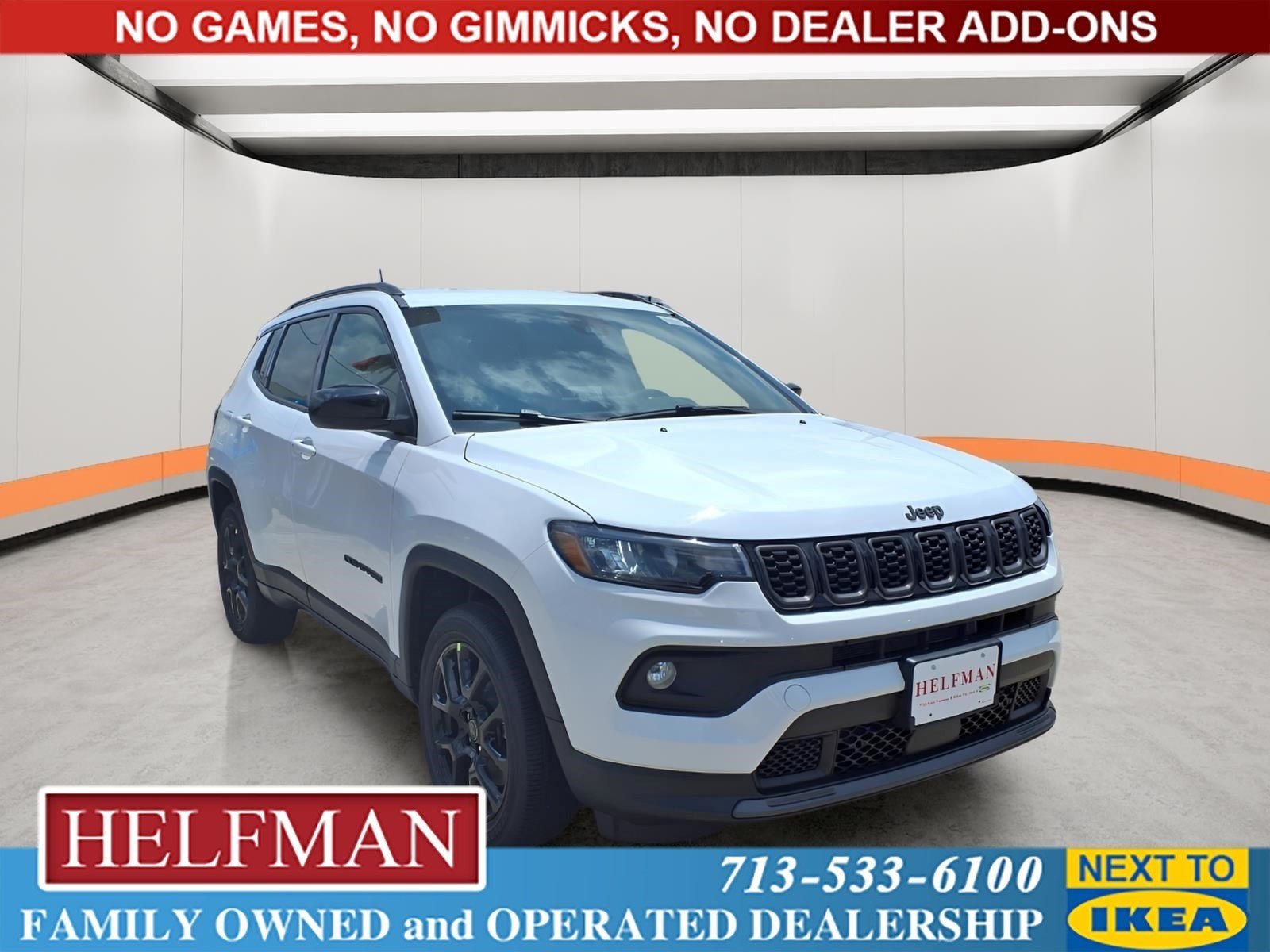 New 2026 Bright White Clearcoat Jeep Latitude Altitude image 1