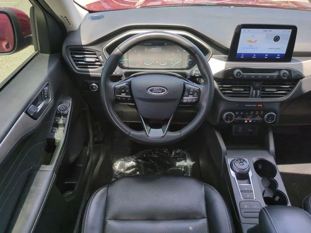 Certified Used 2022 Red Metallic Ford SEL image 16