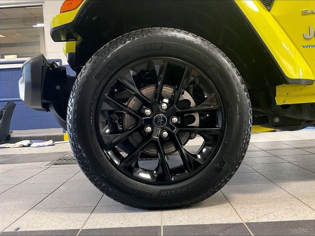 Used 2024 Yellow Jeep Sahara 4xe image 7
